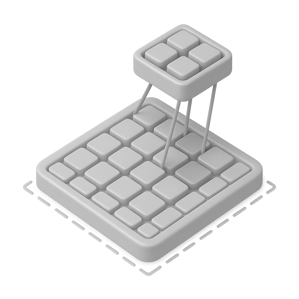 Diagram of a convolutional layer